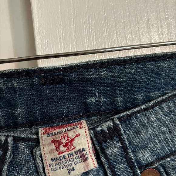 True Religion Sz 29 x 28 Joey Super T Twisted Seam - Picture 4 of 13